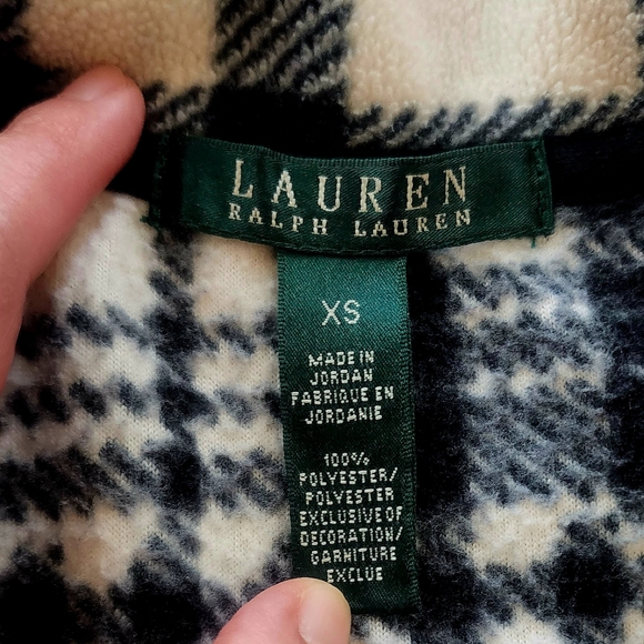 Lauren by Ralph Lauren  zip up sweater - Picture 3 of 4